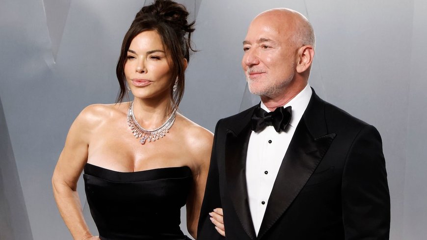 Jeff Bezos and Lauren Sánchez Bezos