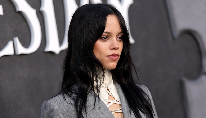 Jenna Ortega Slays Gothic Glam in McQueen's Edgy Suit at Netflix Event