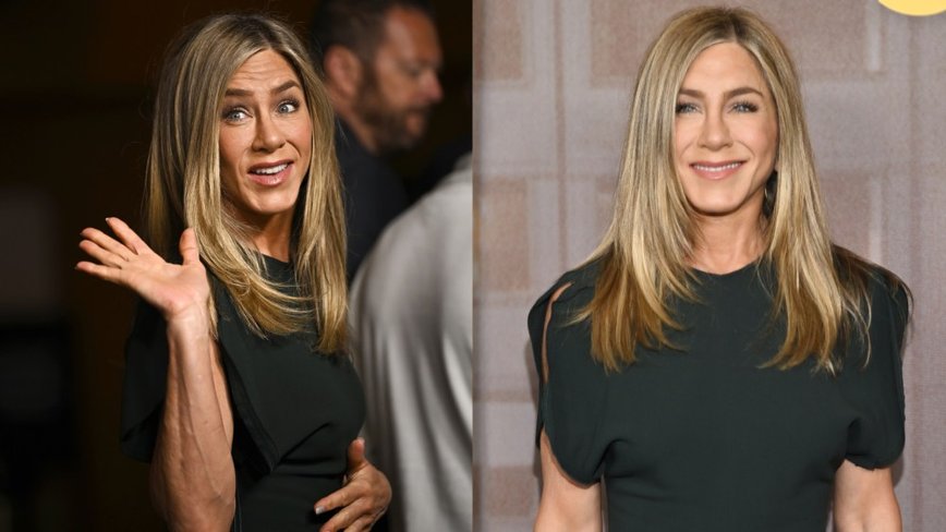 Jennifer Aniston Stuns in Victoria Beckham at 'The Morning Show' Event