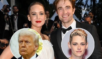 Jennifer Lawrence Spills the Tea on Robert Pattinson's Reaction to Trump's Kristen Stewart Tweets