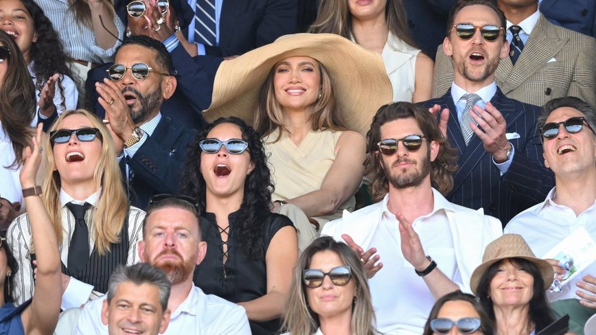 Jennifer Lopez's Wide-Brim Hat Steals the Wimbledon Spotlight