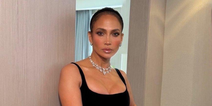 J.Lo Stuns in Black at Taylor Swift's Epic Wedding Bash
