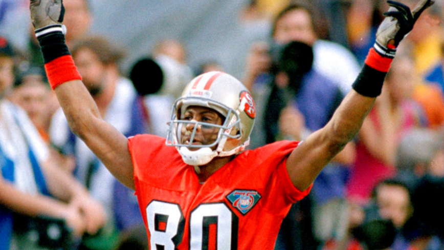 Jerry Rice Faces Off with a Heckler at Celebrity Golf Tournament