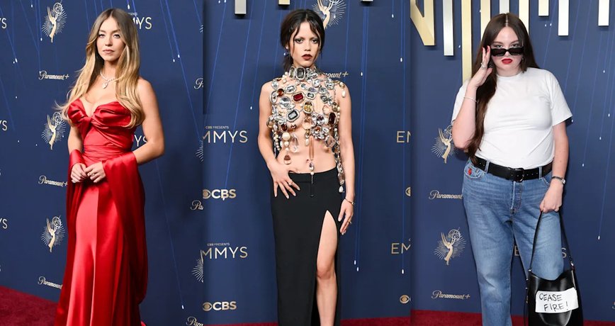 Glitz, Glam, and a Dash of Denim: The Boldest Looks from the 2025 Emmy Red Carpet