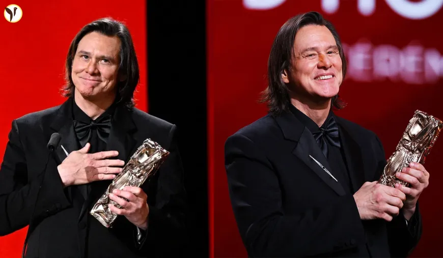 Jim Carrey Receives Honorary Cesar Award 2026
