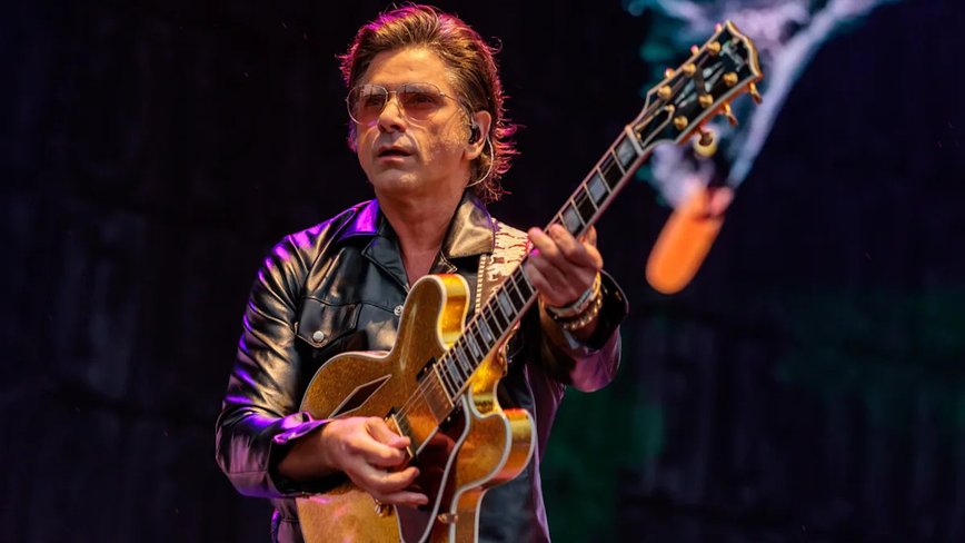 John Stamos Rocks Riot Fest After 12-Year Tease