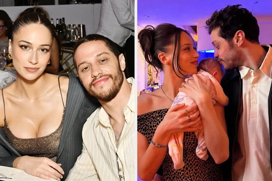 Pete Davidson and Elsie Hewitt