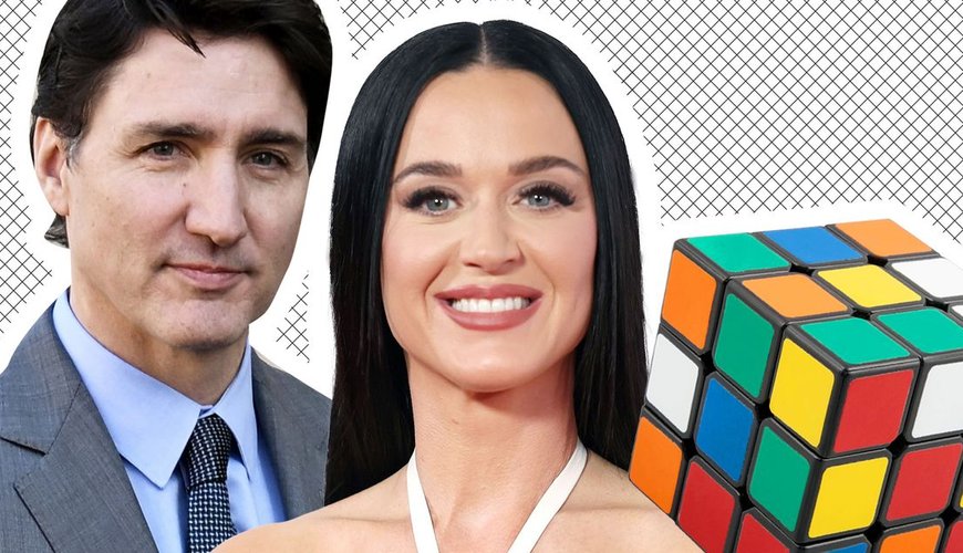 Justin Trudeau and Katy Perry: A Love Story Written in Rubik's Cubes