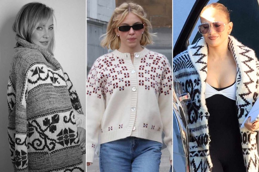 Kate Hudson and J.Lo Rock Fair Isle Sweaters – A Winter Fashion Must!