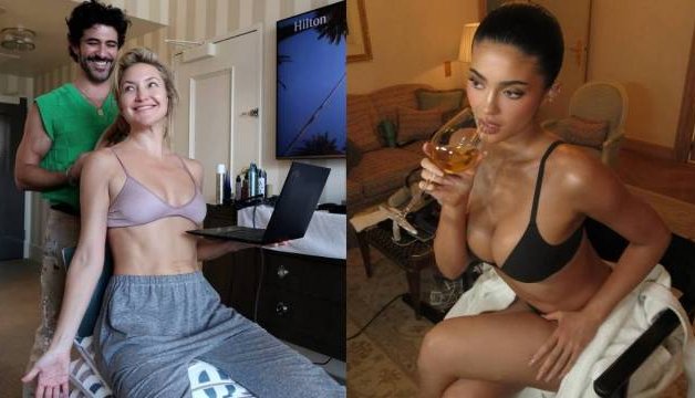 Kate Hudson and Kylie Jenner's Hilarious Instagram Showdown