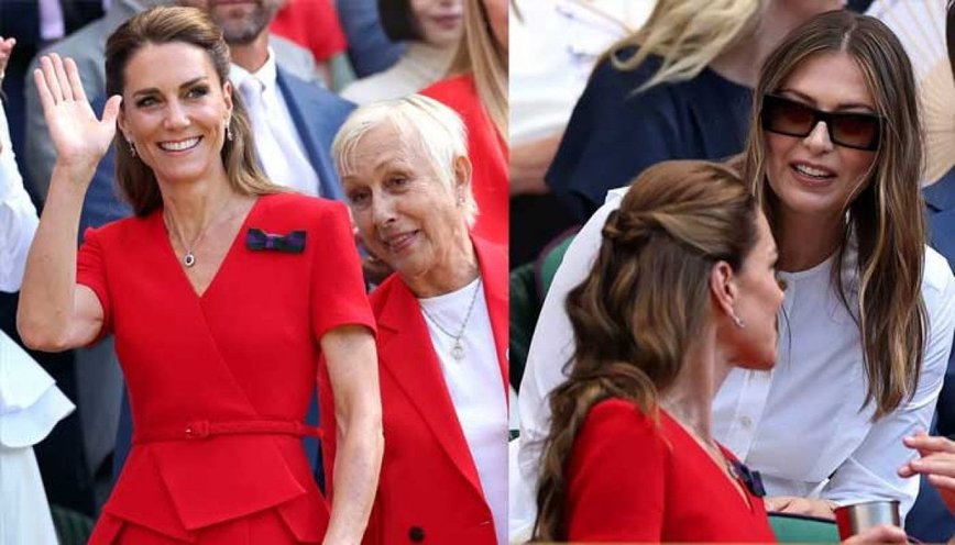 Kate Middleton's Royal Wimbledon Moment: Celebrity Ovations and Star-Studded Seats!