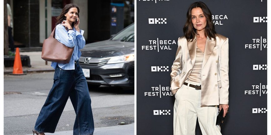Katie Holmes Steps Out in Style: Embracing the Sandal Season