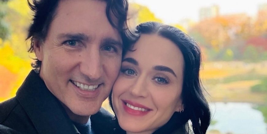Katy Perry and Justin Trudeau
