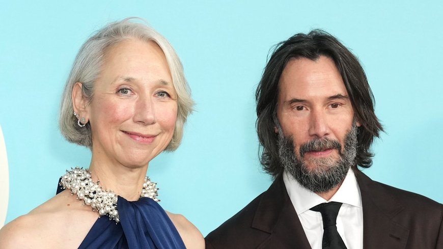 Keanu Reeves and Alexandra Grant
