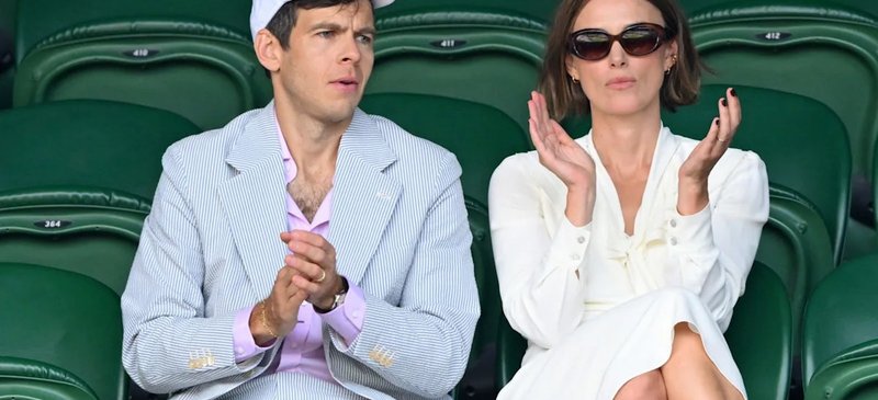 Keira Knightley and James Righton: A Rare Glamorous Wimbledon Outing