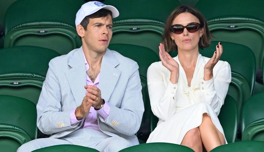 Keira Knightley and James Righton: A Rare Glamorous Wimbledon Outing