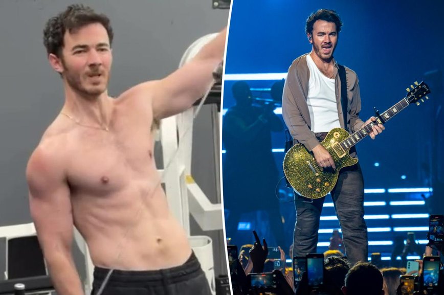 Kevin Jonas Flaunts New Shredded Physique and Drops a New Track