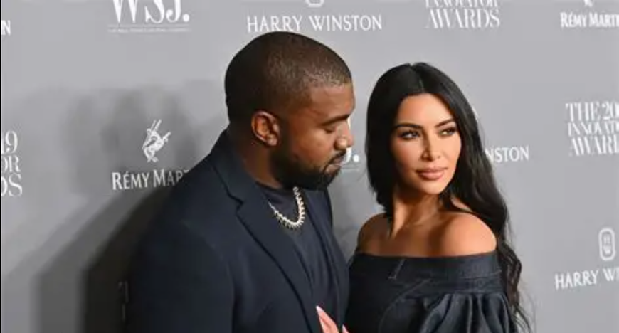 Kim Kardashian and Kanye West