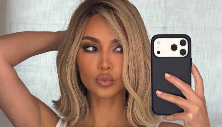 Kim Kardashian Steals the Spotlight with Daring Tank Top in Latest SKIMS Sneak Peek