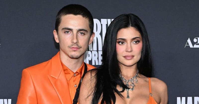 Timothée Chalamet and Kylie Jenner