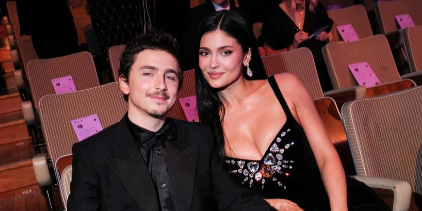 Kylie Jenner and Timothée Chalamet