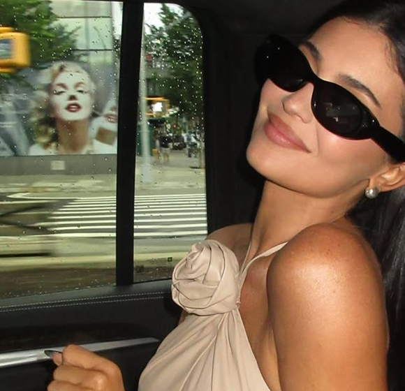 Kylie Jenner's Vintage Gucci Glam with a Futuristic Twist