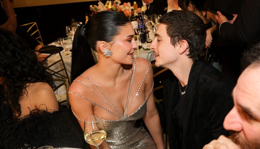 Kylie Jenner and Timothée Chalamet: Golden Globes Glamour and Love