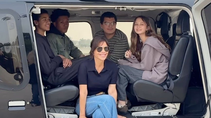 Lauren Sánchez Bezos Takes High Schoolers on a High-Flying Adventure