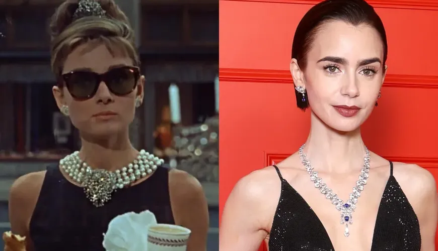 Lily Collins Takes on Audrey Hepburn in a Dazzling New Film Journey