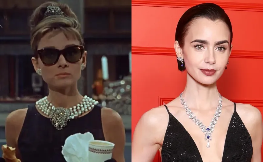 Lily Collins Takes on Audrey Hepburn in a Dazzling New Film Journey