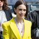 Lily Collins Dazzles in Neon at the F1 Monaco Grand Prix