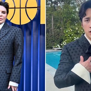 Lisa Rinna and Hudson Williams: A Fashion Face-Off in Tanner Fletcher