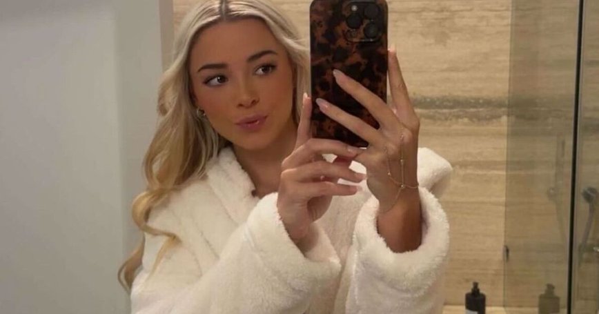 Livvy Dunne Stuns in Cozy Bathrobe Photos