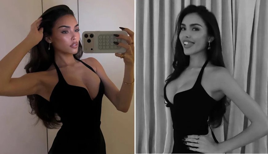 Madison Beer Stuns in Sultry Black Dress at the 2025 GQ Men of the Year Awards