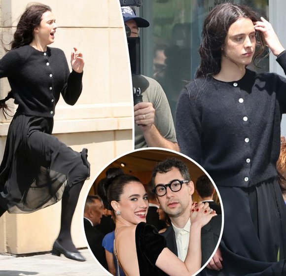 Margaret Qualley Steps Out Post-Split, Dazzling on Set