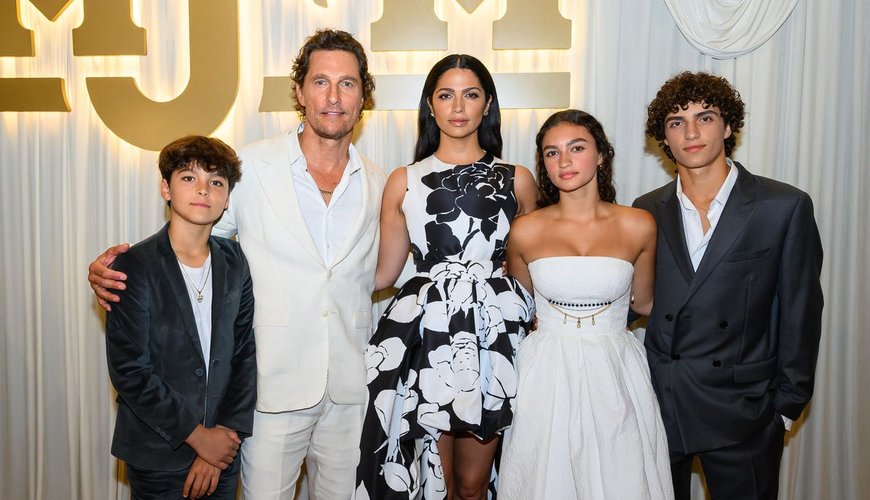 Matthew McConaughey's Family Steals the Spotlight at Star-Studded Gala