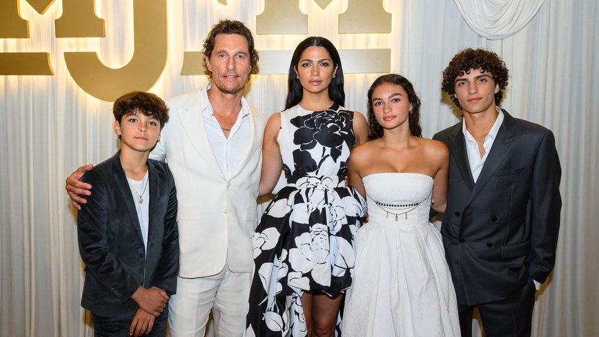 Matthew McConaughey's Family Steals the Spotlight at Star-Studded Gala