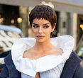Maura Higgins Dares with a Bold Pixie Cut at Couture Week