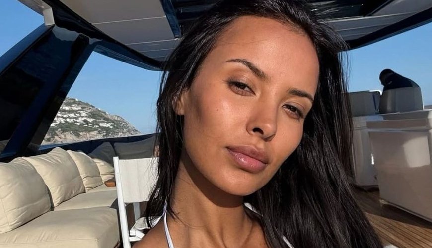 Maya Jama Stuns in Sparkling Bikini – A Vacation Vibe to Remember!