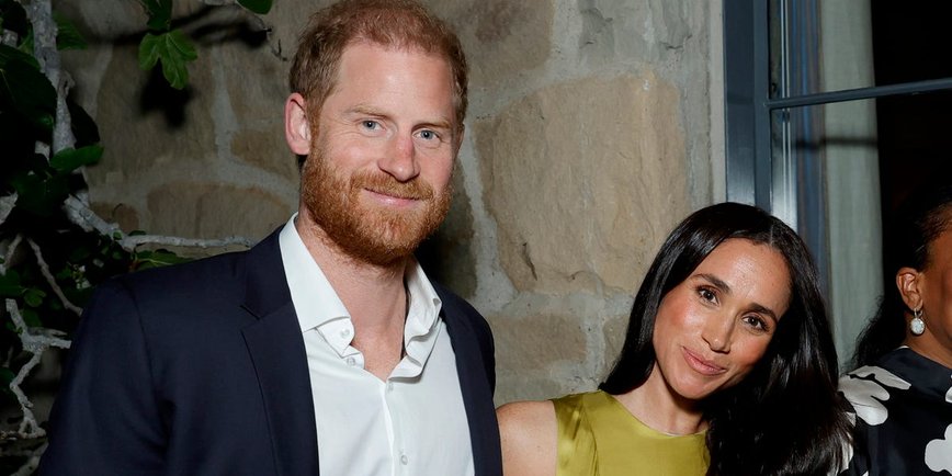 Meghan Markle Stuns in Green at Star-Studded Netflix Bash