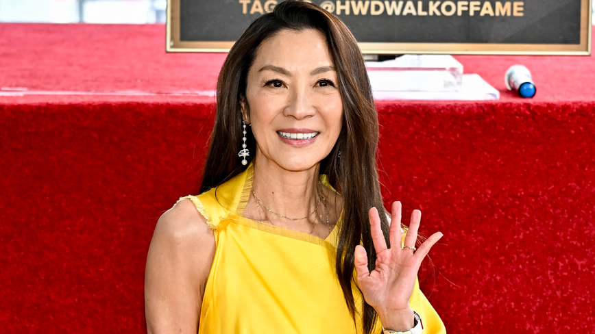 Michelle Yeoh's Dazzling Dior Moment: A Walk of Fame to Remember