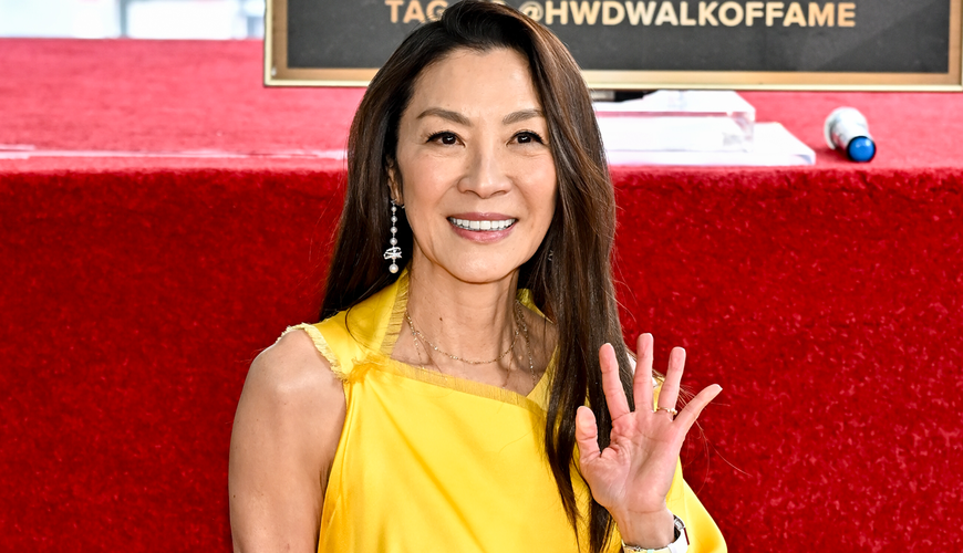 Michelle Yeoh's Dazzling Dior Moment: A Walk of Fame to Remember