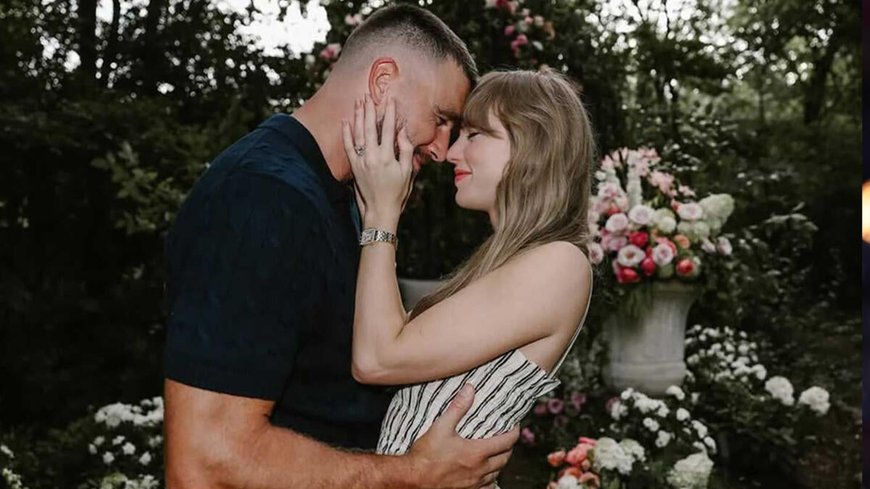 Taylor Swift and Travis Kelce