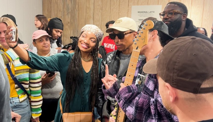 Pharrell Williams Lights Up Virginia Beach with Exclusive Pop-Up Experience