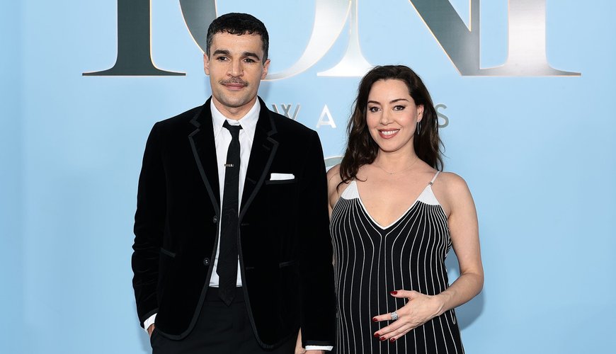 Aubrey Plaza Rocks the Red Carpet with Glamorous Baby Bump at 2026 Tonys