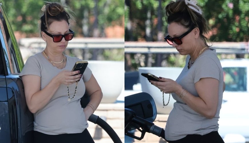 Kaley Cuoco's Busy Day Out: Pregnant and Glowing in Los Angeles!