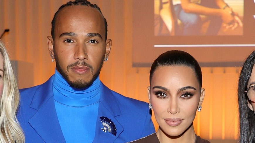 Lewis Hamilton and Kim Kardashian