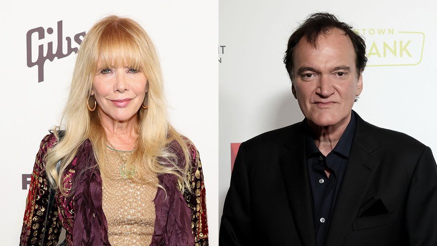 Quentin Tarantino and Actress Rosanna Arquette