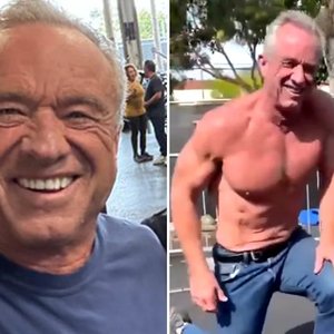 RFK Jr Hits the Gym with Terminator Icon Arnold Schwarzenegger