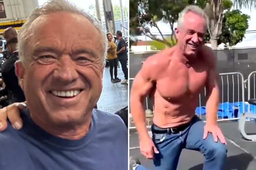 RFK Jr Hits the Gym with Terminator Icon Arnold Schwarzenegger